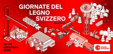 Keyvisual Giornate del Legno Svizzero 2025