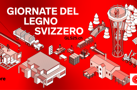 Keyvisual Giornate del Legno Svizzero 2025